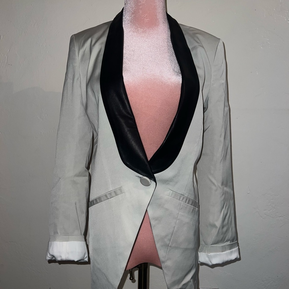 Mason Black and White Blazer